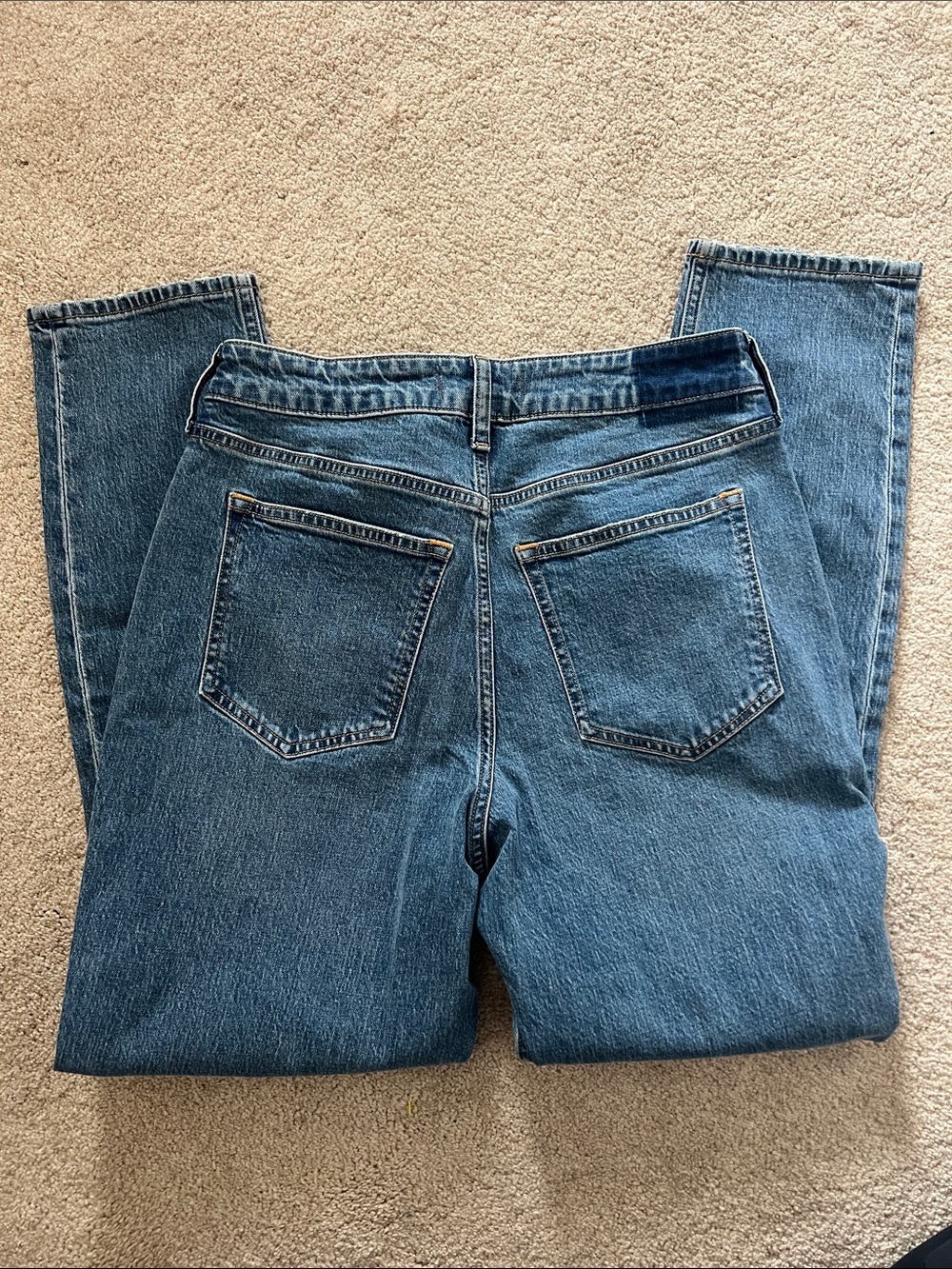 Abercrombie & fitch curve love size 28 new with tags jeans denim high rise - Picture 2 of 3